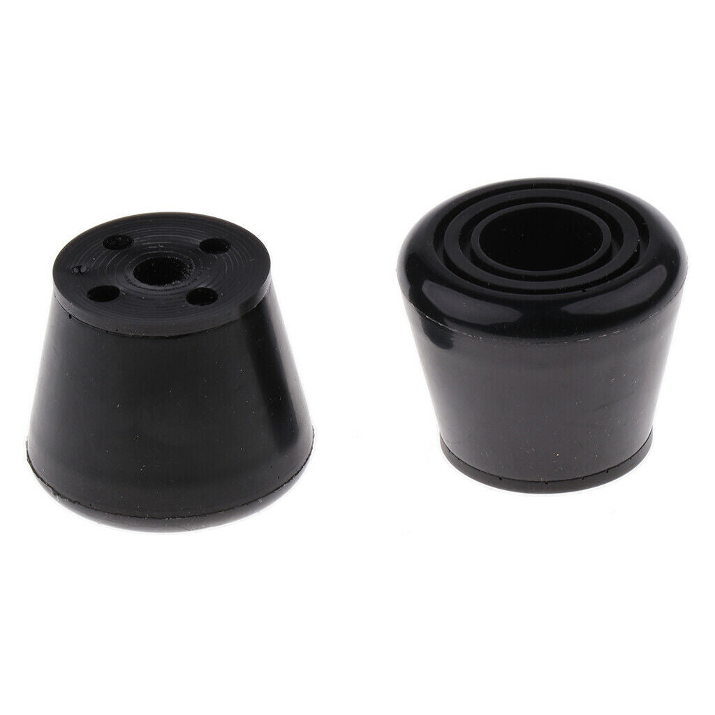 6x Roller Skates Toe Stops Part for Ice Skates Quad Skates Black Pink White