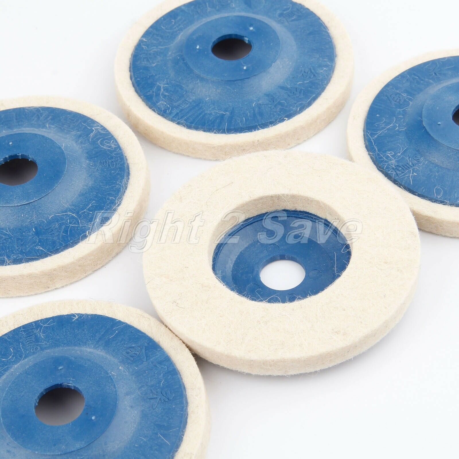 1pc 4" Round Sanding Disc Wool Felt Woodworking Polishing Wheel Pad Rotary Tool