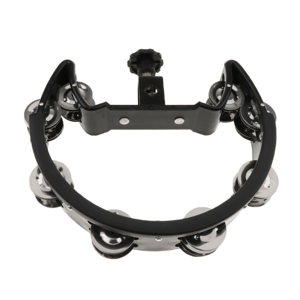 Music Rattle Musical Tmbourine Handbell Shaker for Precussion Drum Parts