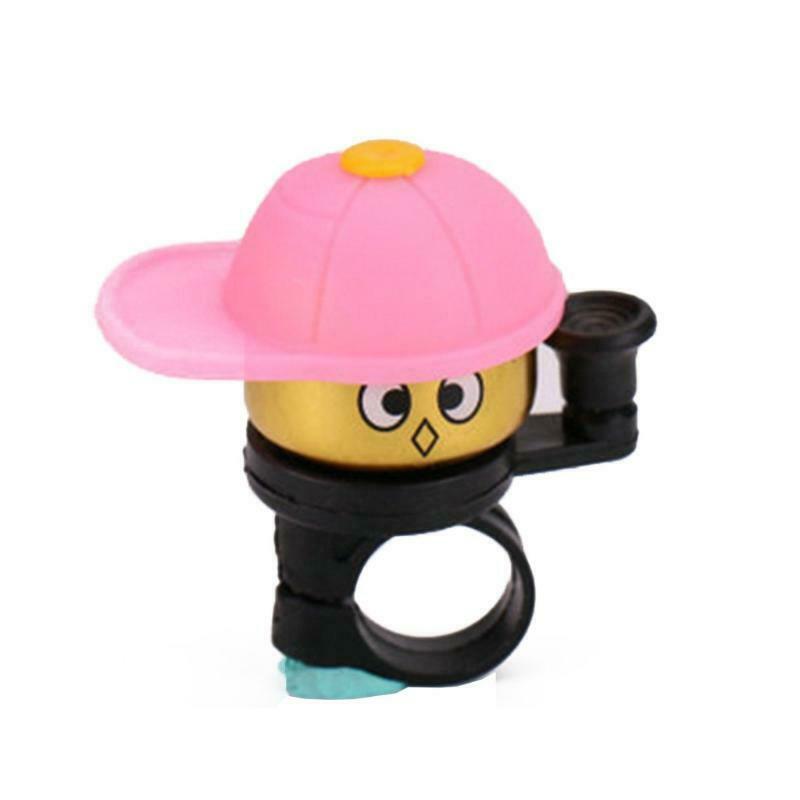 Cute Cartoon Little Hat Bike Bell Children Balance Car Bicycle Hand Press Bells