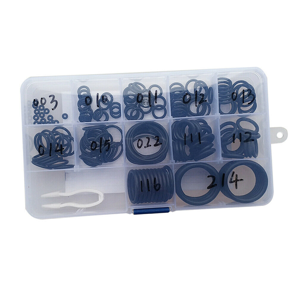 170X Scuba Diving O-Ring Kit Technical Equipment Dive Tank Valve Hoses Rings