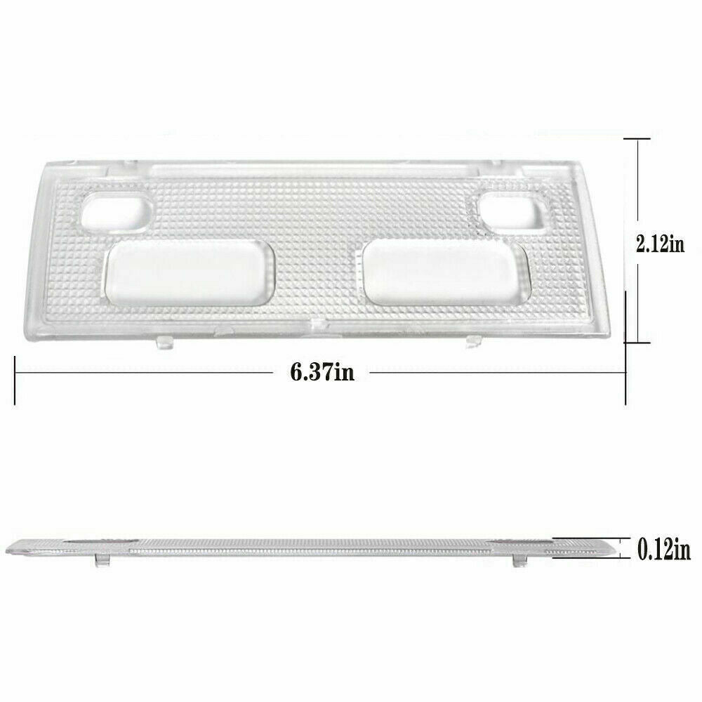 For 2007-14 Chevy Silverdo Sierra Tahoe 15911049 Interior Dome Light Clear Cover