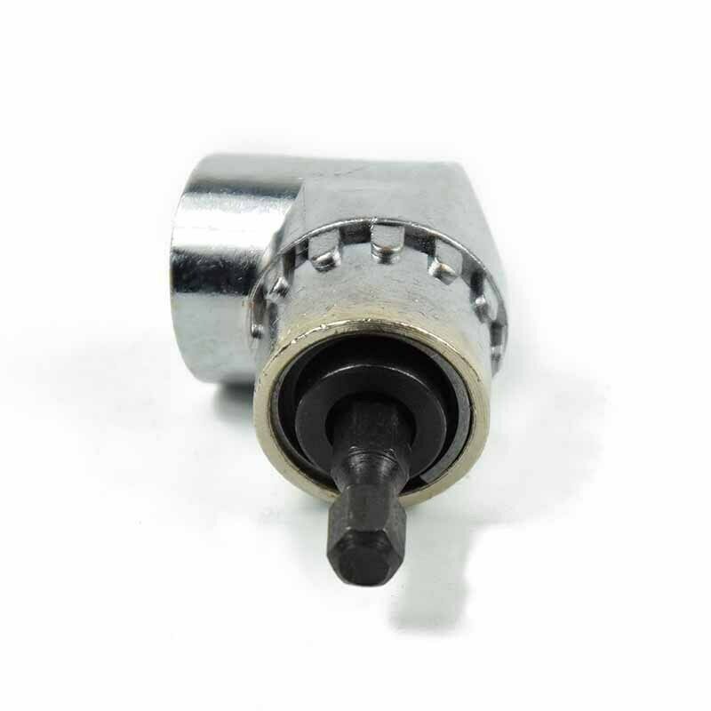 105Â° Bend Electric Corner Screwdriver Bending Bit, Universal Flexible Shaft