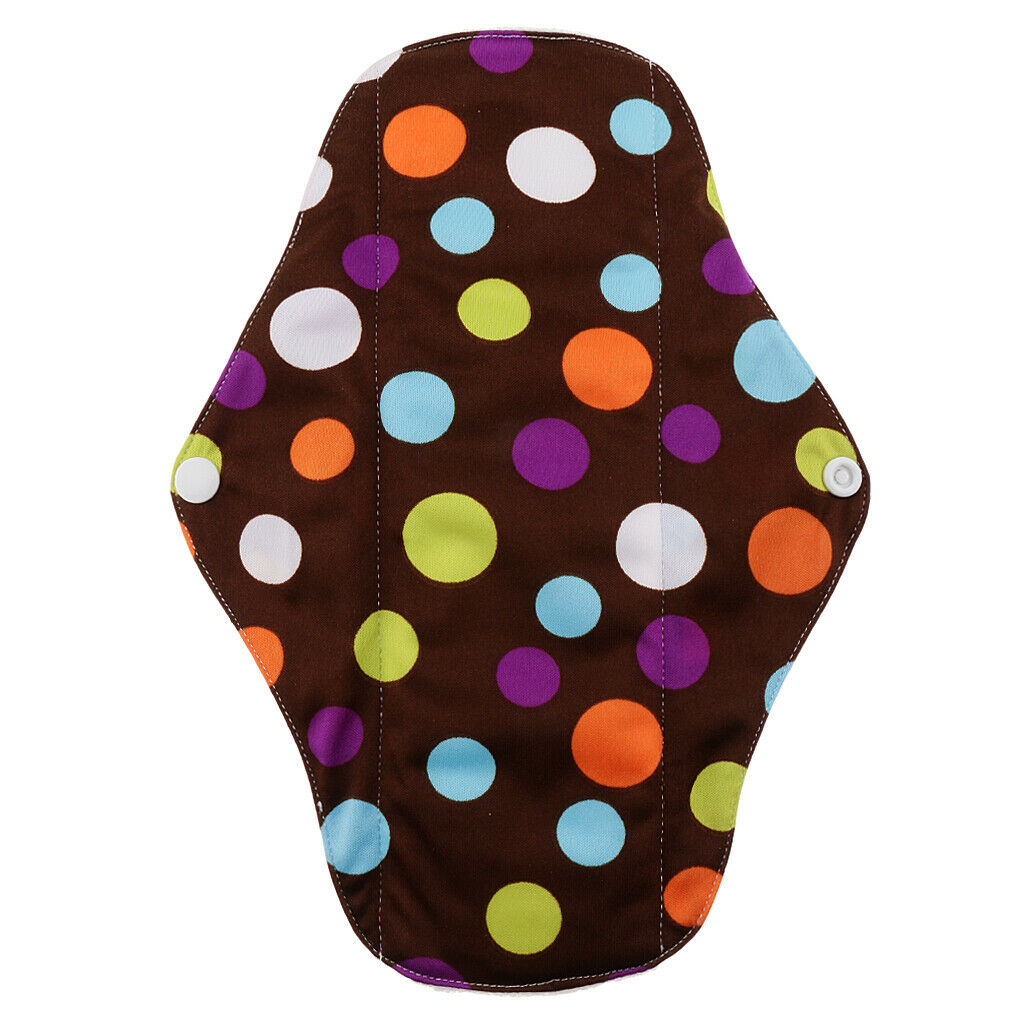 Safety Reusable Washable Cloth Menstrual Pad Women Sanitary Towel Pads 8#