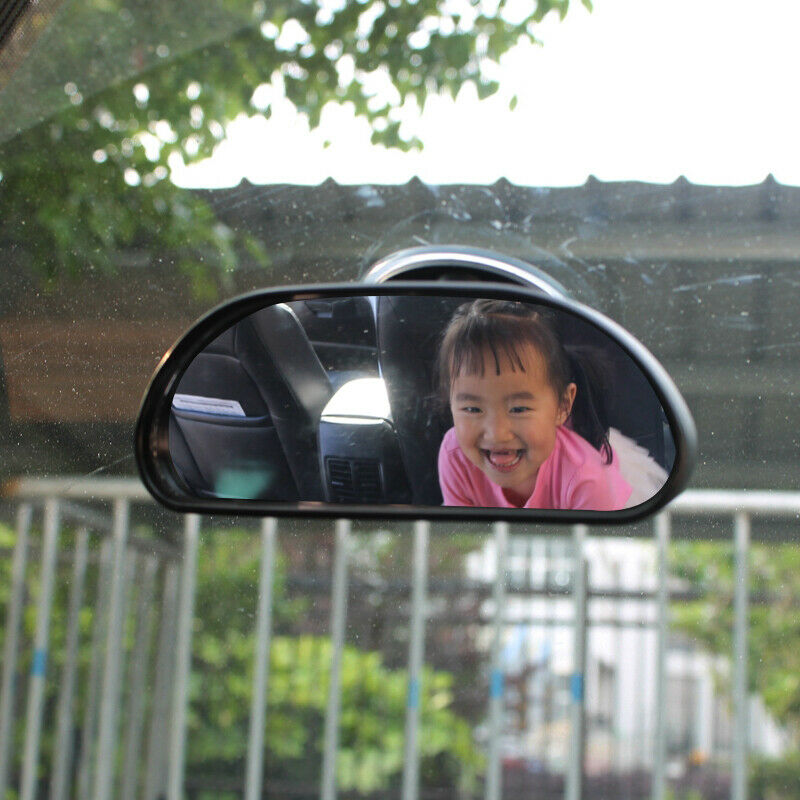 Universal  Rearview Mirror Baby Child Safety Mirror Black