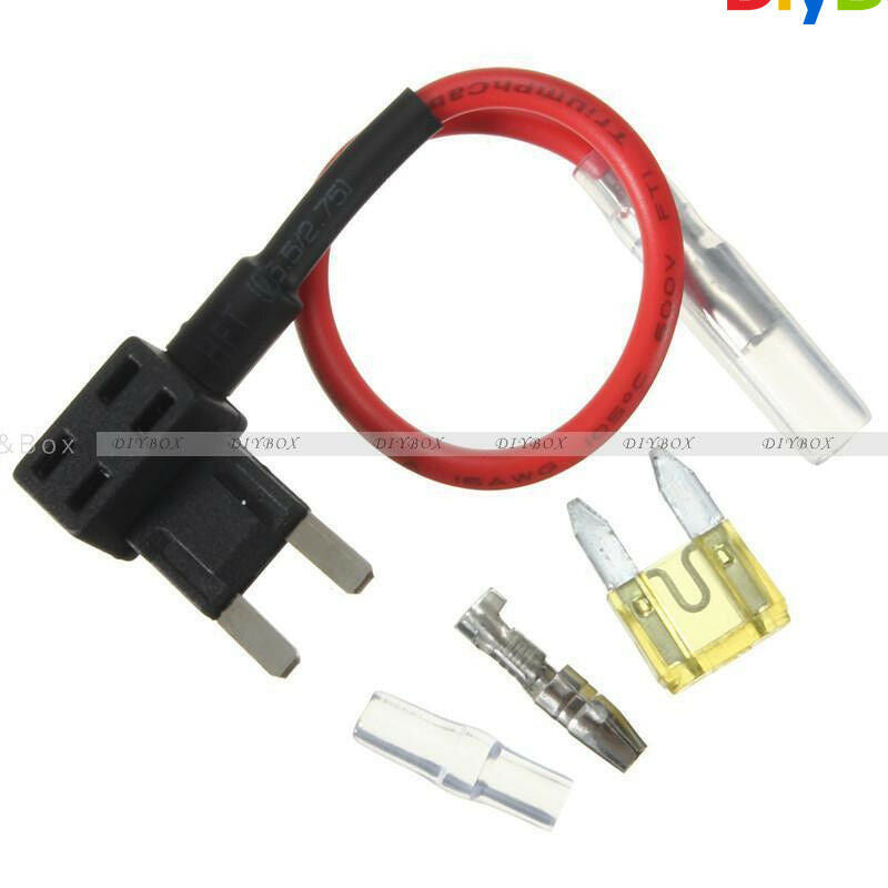 New Small ACS Add A Circuit Piggy Back Pluggable Standard Blade Tap Fuse Holder