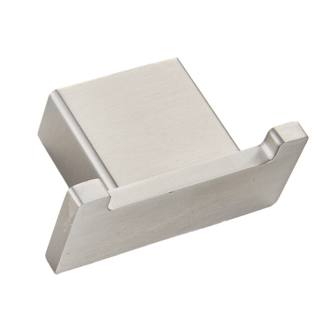 Wall Mounted Stainless Steel Hanger Hook Rack for Bathroom Coat Hat Towel