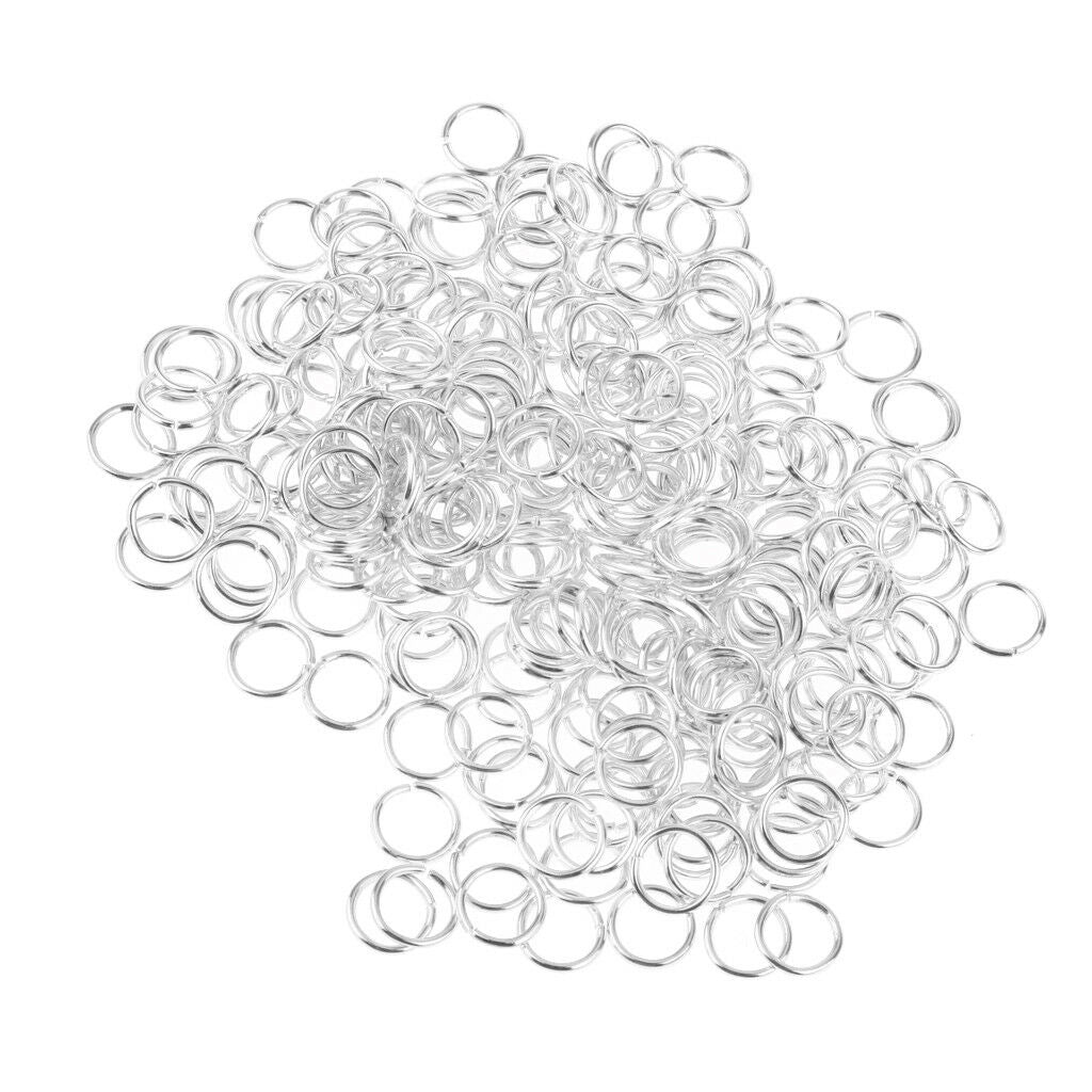 600pcs Jump Rings for Chain Maille Jewelry Open Jump Rings Findings Crafts