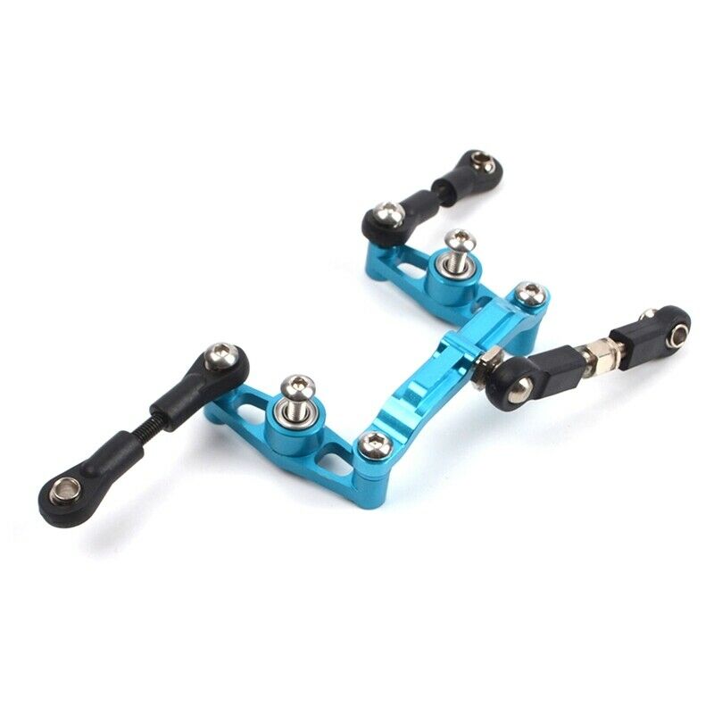 Aluminum Alloy Ball Bea Crank Stee Set for Tamiya TT02 TT-02 TT02D TT-02D 1/10X3