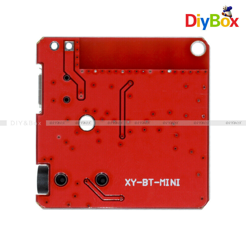 2PC 3.7-5V Mini Bluetooth 4.1 Audio Receiver MP3 Decoder Amplifier Circuit board