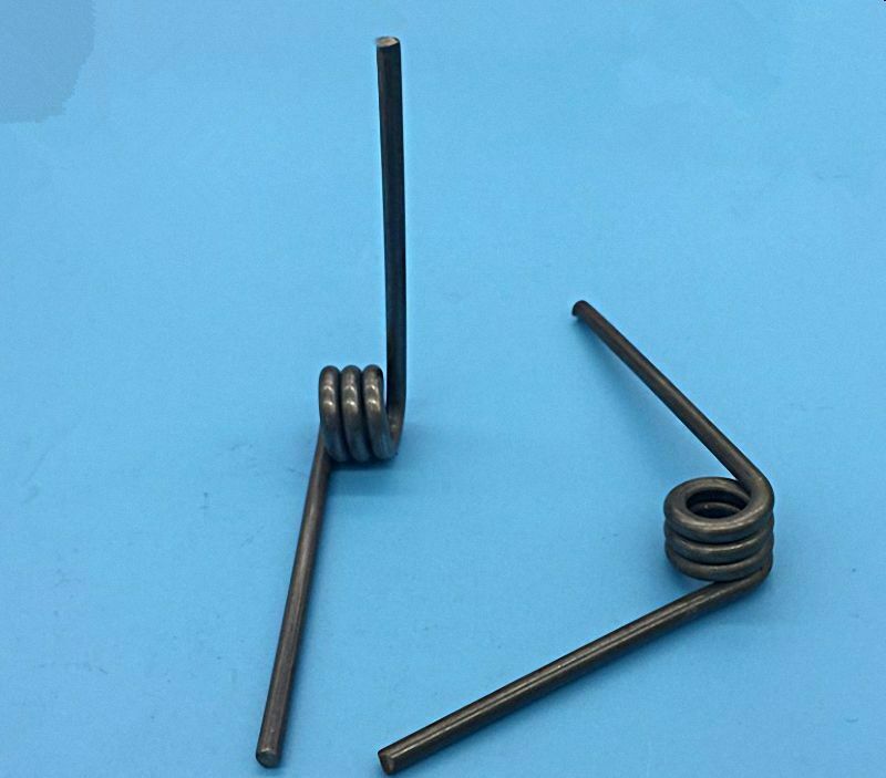 New 2PC Wire Dia 3.5mm Outer dia 16.5mm Arm length 60mm Torsion Spring