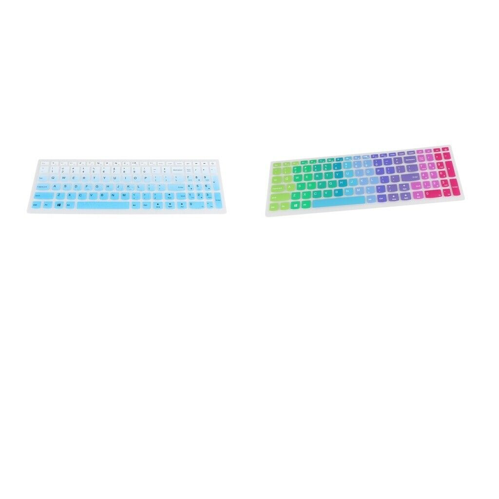 2Pcs/lot Anti-dust Keyboard Cover Rubber Skin Protector for Lenovo 510S Laptops