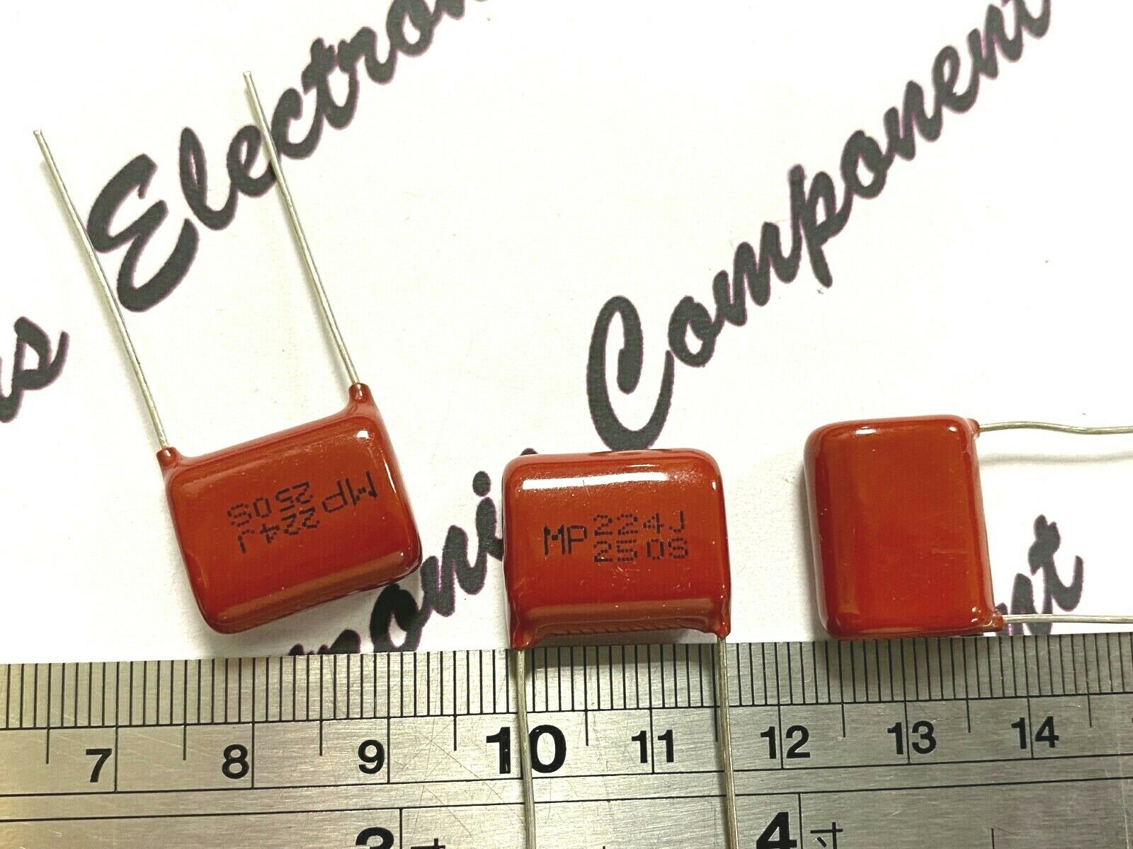 10pcs - SEORYONG MP 0.22uF 250V 5% Radial Film Capacitor
