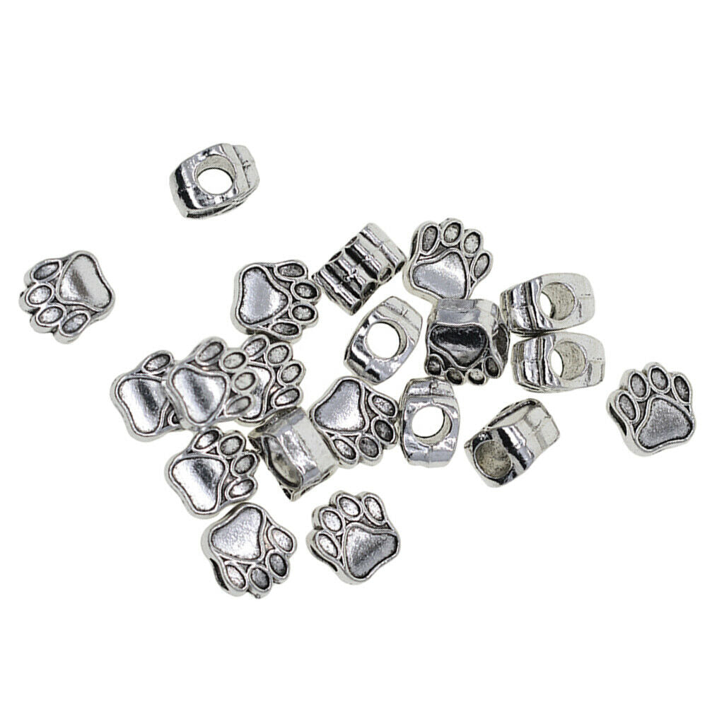 20X Alloy Jewelry Making Beads Spacer Beads Alloy Beading Crafts Supply