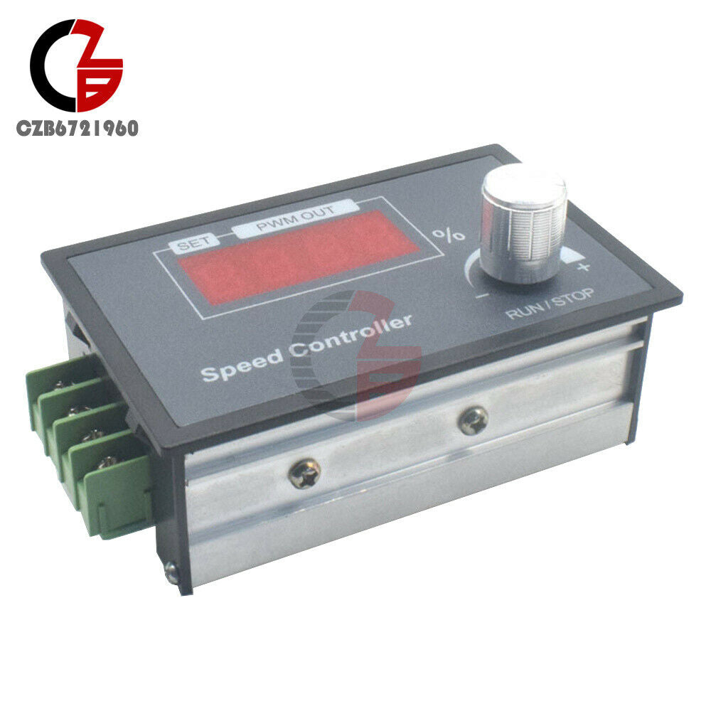 Intelligent PWM Motor Speed Controller Encoder Knob DC6-48V Frequency Adjustable