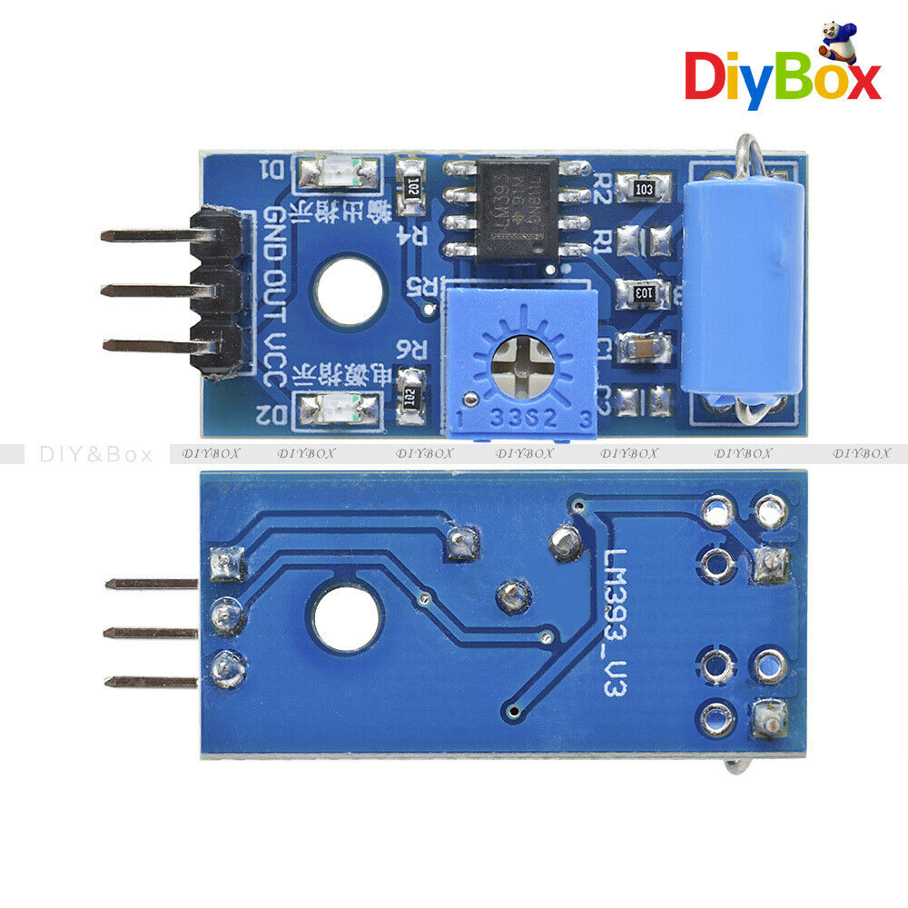 5 /3.3V LM393 Tilt Sensor Module Intelligent car accessories Tilt Sensing Probe