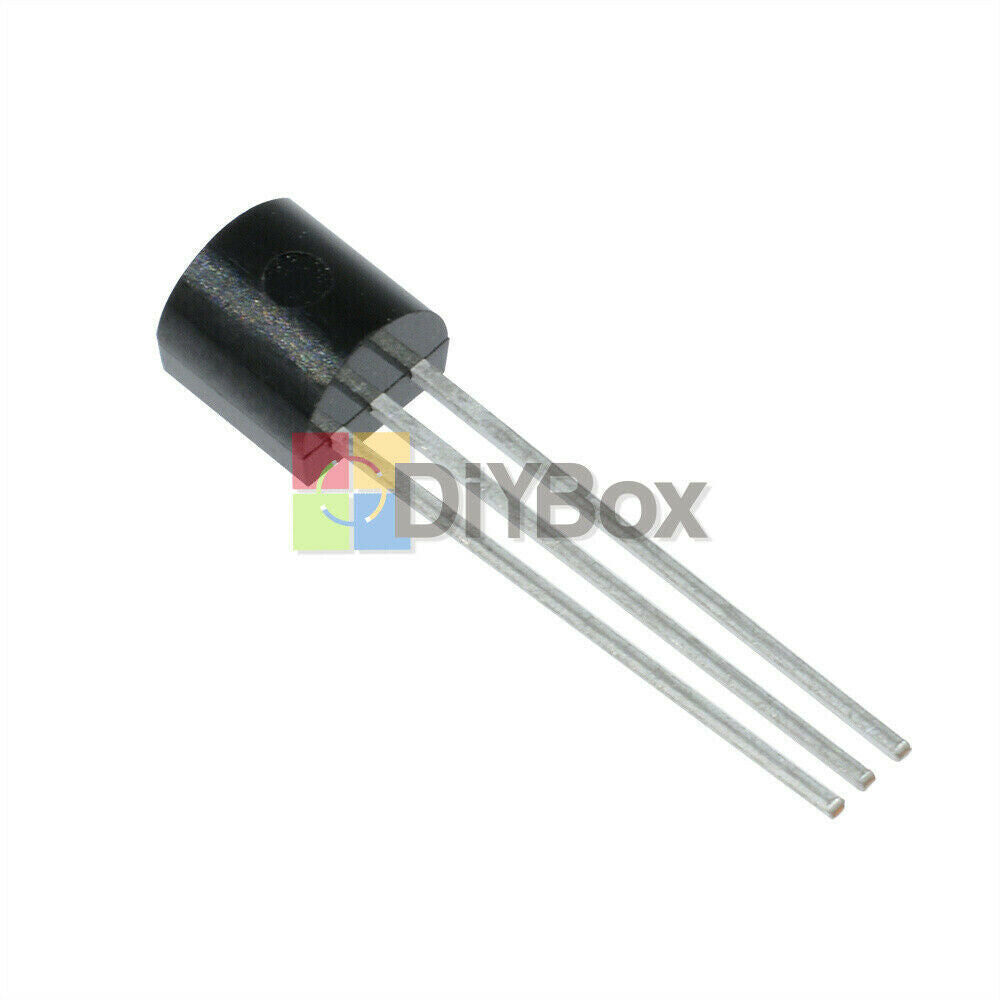 100PC DS18B20 TO-92 9-12bit Dallas Temperature Sensor Thermometer Sensor 3V-5.5V