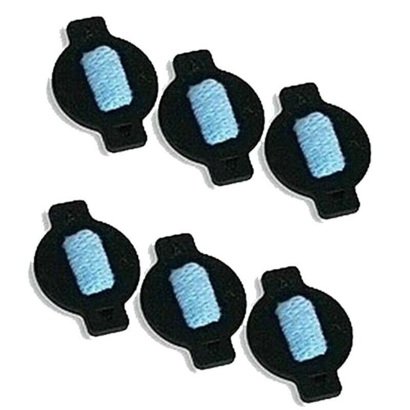 6Pcs Water Wick Cap Kit For Irobot Braava 380 380T 320 Mint 4200 4205 5200 520G1
