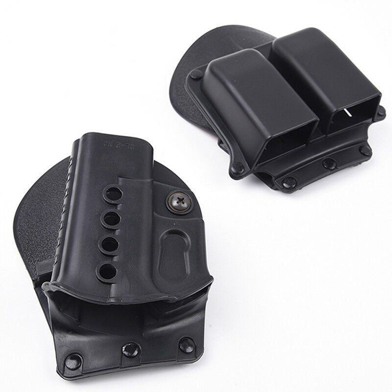 Right Hand Set GL2-ND +6900 Double Magazine Holster for Glock 17 19 Hunting