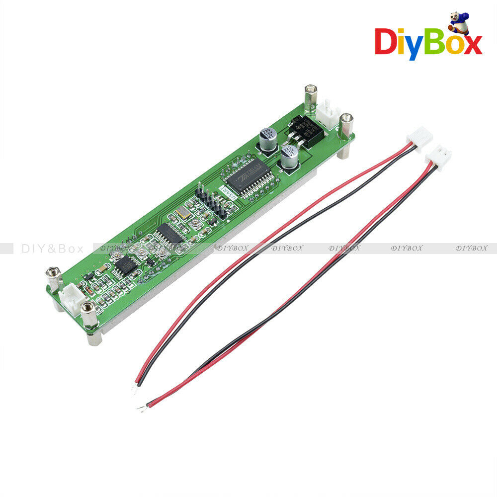Blue RF Signal Frequency Counter 0.1-60MHz 20MHz ~ 2.4GHz Cymometer Tester