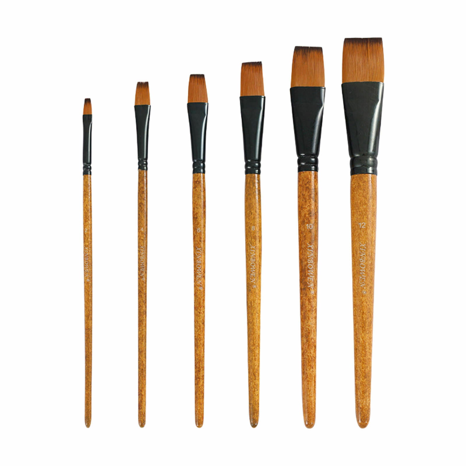 Paint Brushes Fine Detail Wooden Handle Soft Bristles for Art Painting Tools