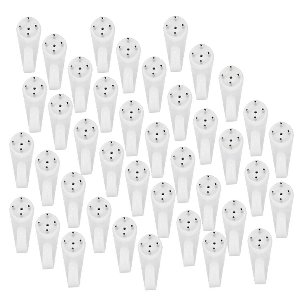 40 Pieces Plastic Hardwall Picture