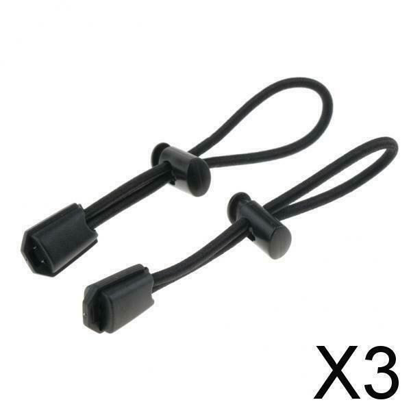 3X Backpack Hiking Stick Holder Walking Pole Fixing Buckle Rope Elastic Rope