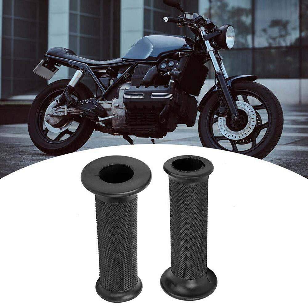 Motorcycle 22mm Hand Grips Handle Bar Rubber Gel Anti-Slip Universal Handlebar