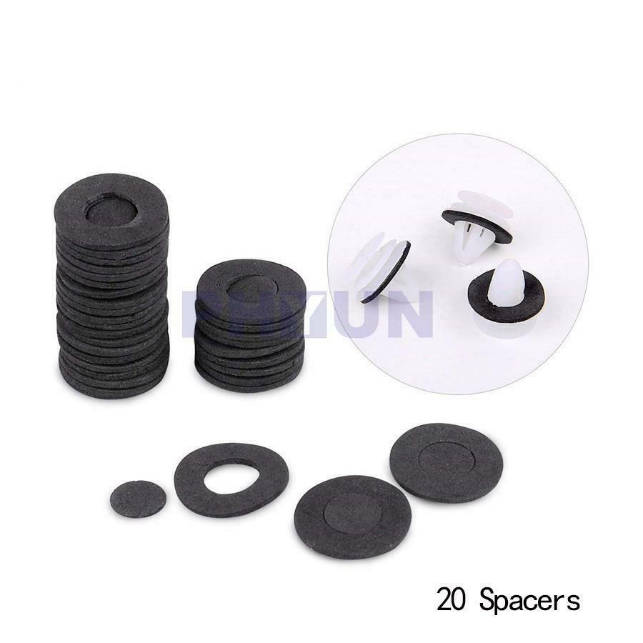 405pcs Plastic Car Rivers Fasteners Fender Push Pin Clips w/30pcs Removal Tools