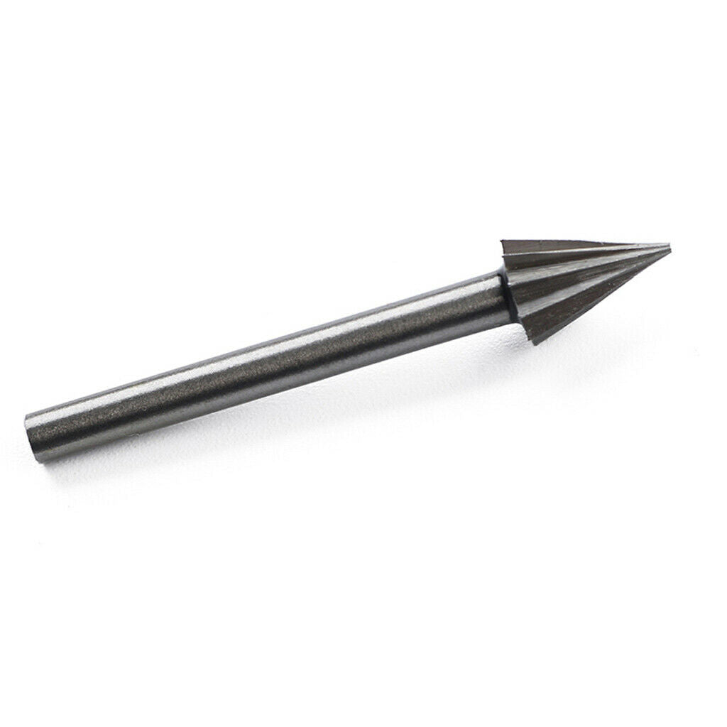 20 pieces/set 1/8" 3mm Shank Titanium HSS Router Bit Trimmer For Rotary Tool