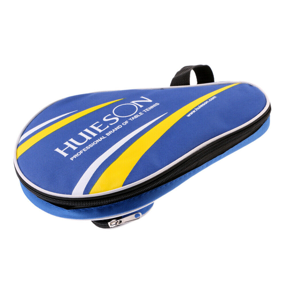 2 Pieces Lightweight  Pong Racket Paddle Bag Storage Bag For Double Bat
