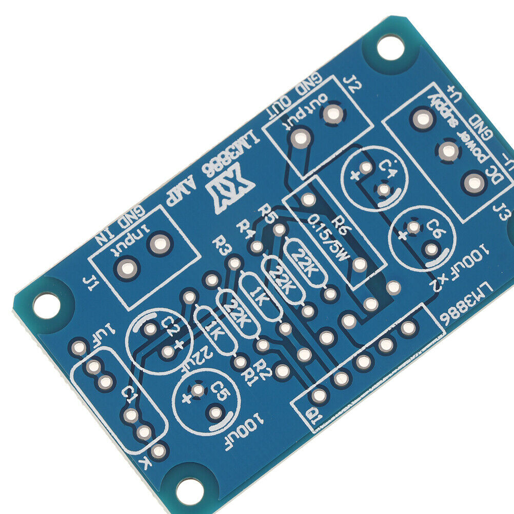 DC ±20-28V 68W LM3886TF HIFI power amplifier board PCB parallel barDEAU