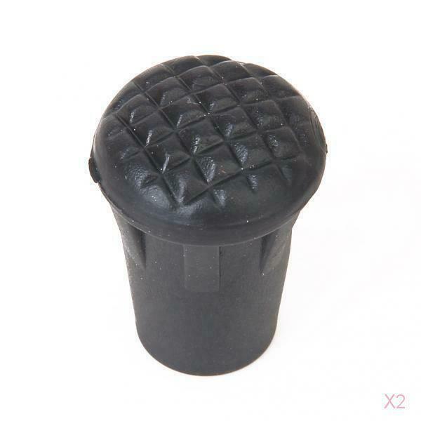 Rubber Alpenstock Head Cover Pin Hammers Protective Cover Black