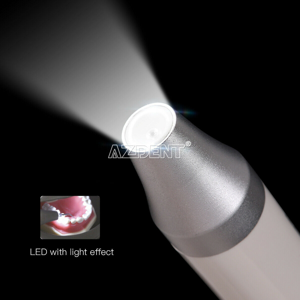 5XDental LED Light Ultrasonic Piezo Scaler Handpiece for Woodpecker EMS VRN PH-1