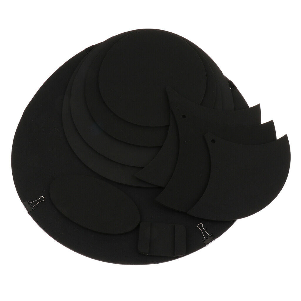 Drums Mute Silencer Drum Set Mute Silencer Hi-hat Cymbal Mute Practice Pad