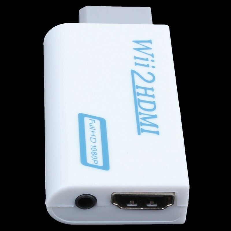 Wii to MI Wii2MI Full  F 1080P Converter Adapter 3.5mm Audio Output Jack G6D2D2