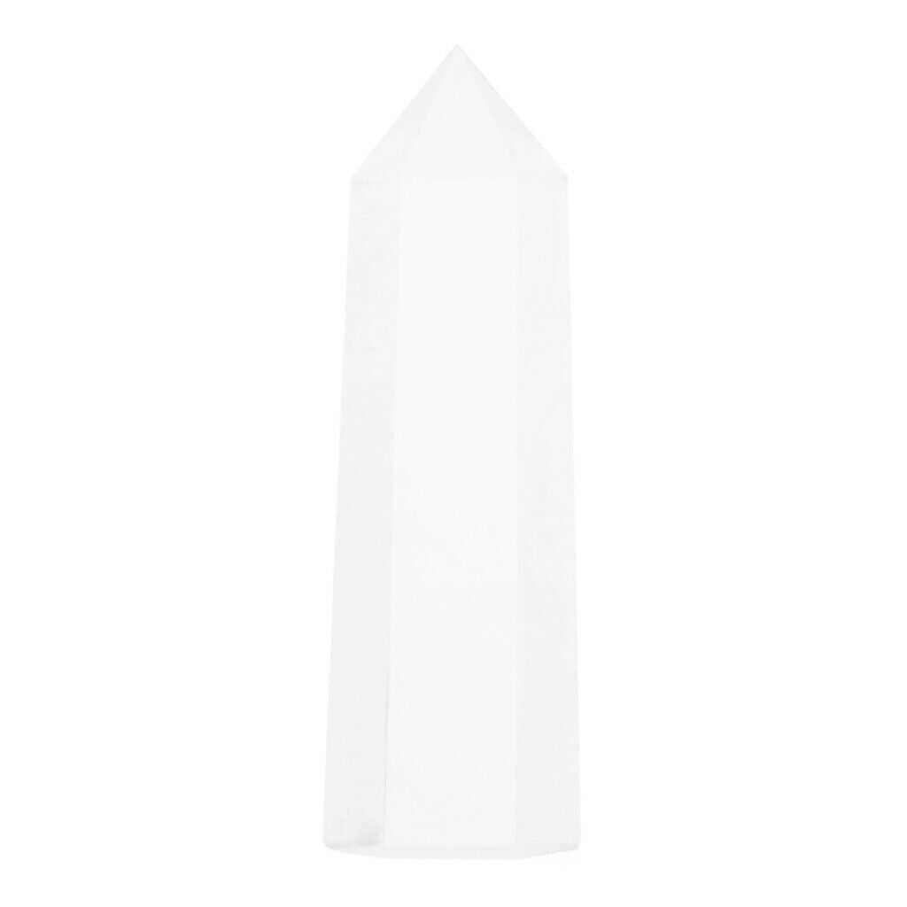 Clear Quartz Wand with  Termination for Decoration