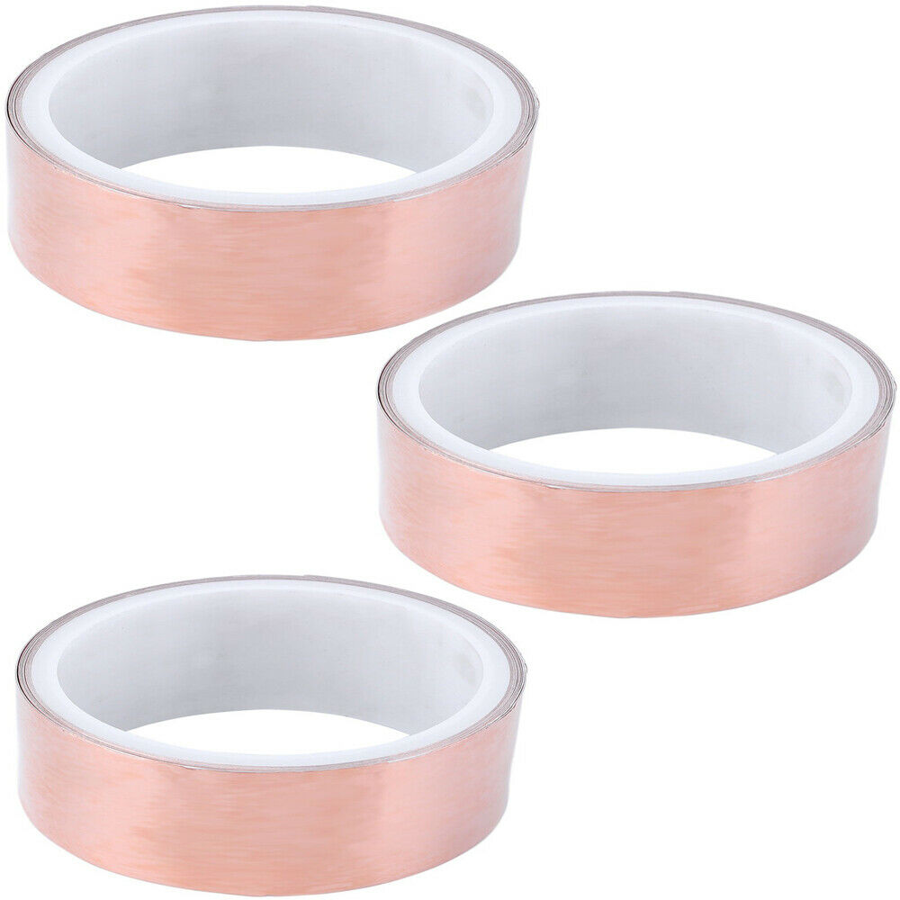Single-sided Conductive Copper Tape Slug & Snail Barrier 3cm*4m Pack of 3