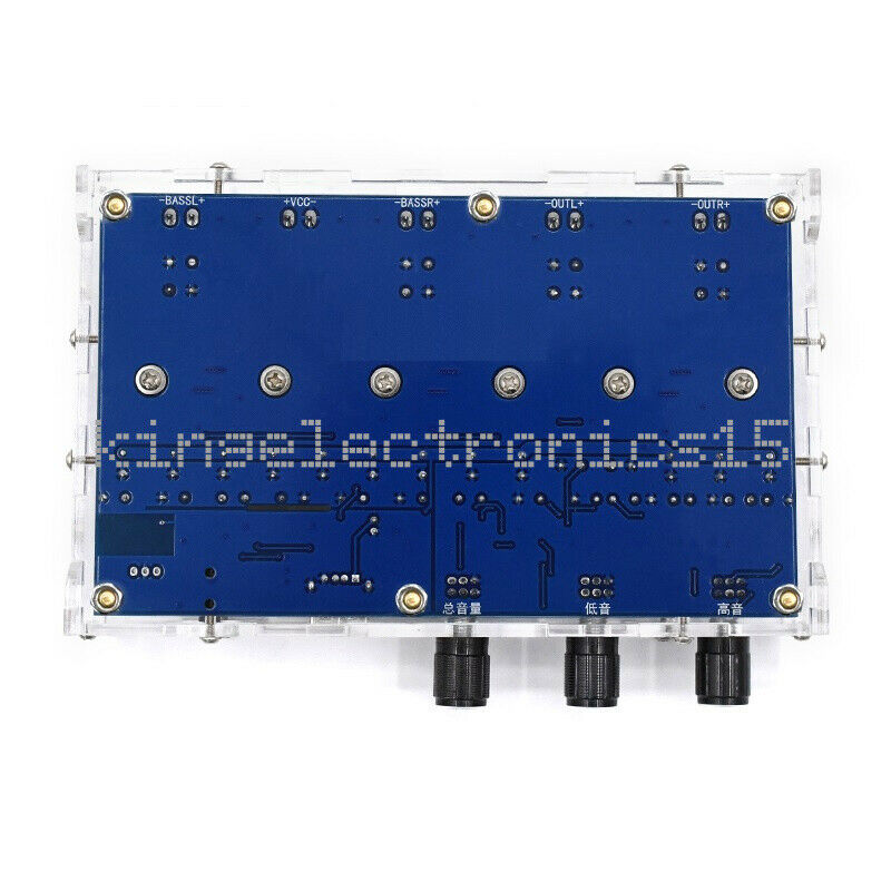 TPA3116D2 Bluetooth 5.0 4 Channel 50Wx2+100Wx2 Digital power amplifier Board