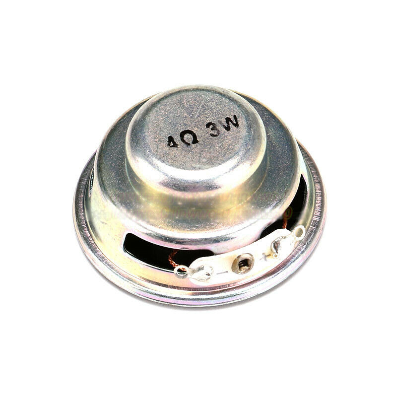 2PCS speaker 4ohm 3W 40MM rubber edge dedicated for audio components