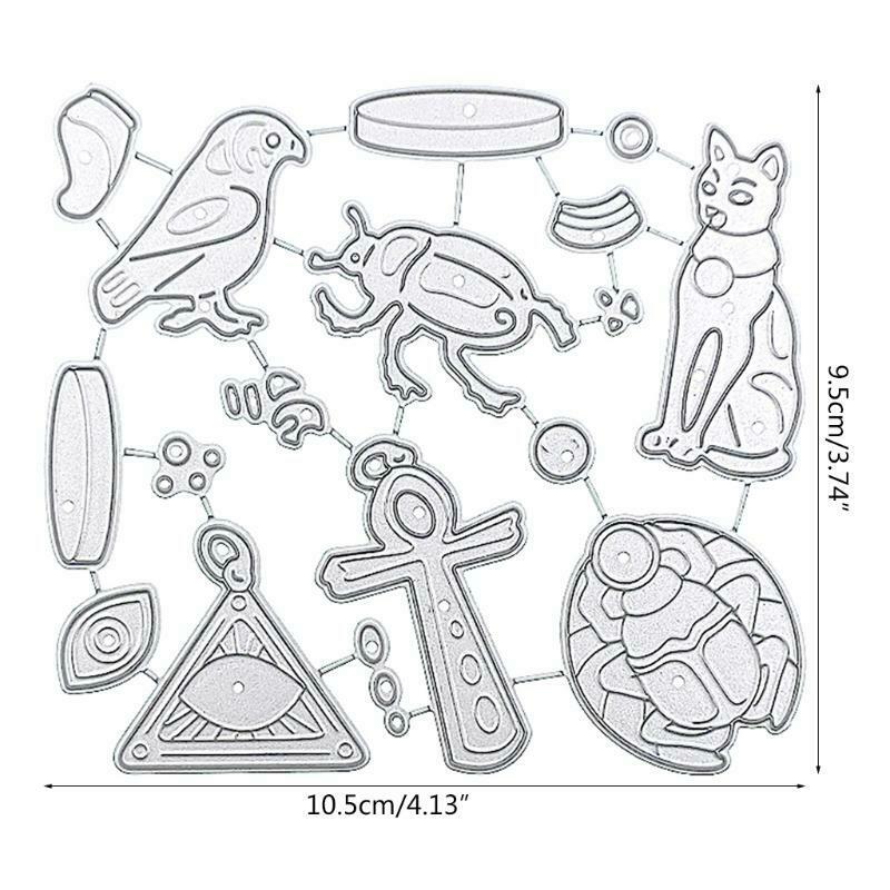 Cat Parrot Metal Cutting Dies Stencil DIY Scrapbooking Album Paper Card Template