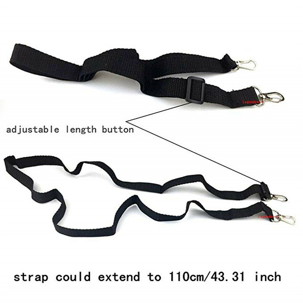 Hard   PU   Leather   Carrying   Holder   Case   Shoulder   Strap   for   Two
