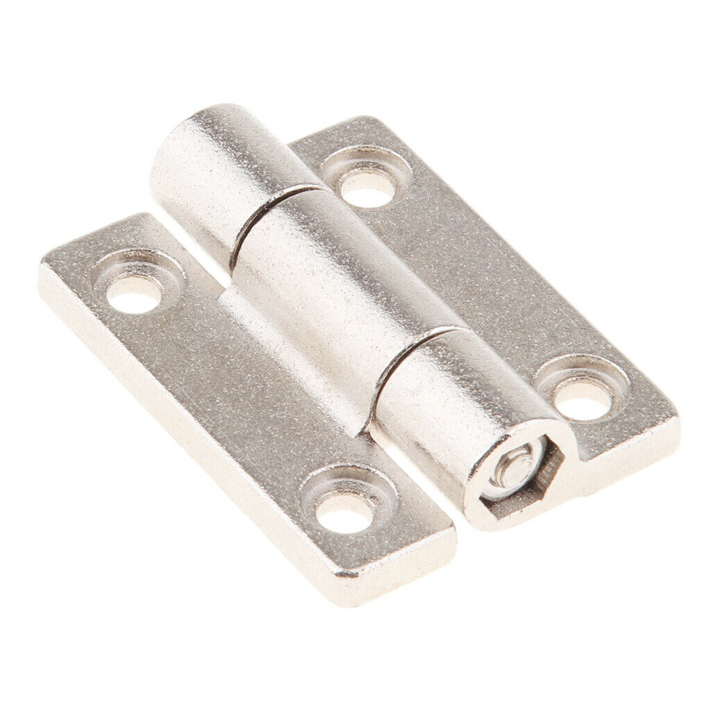 2pcs Adjustable  Position Control Hinge with Holes, Aluminum Alloy