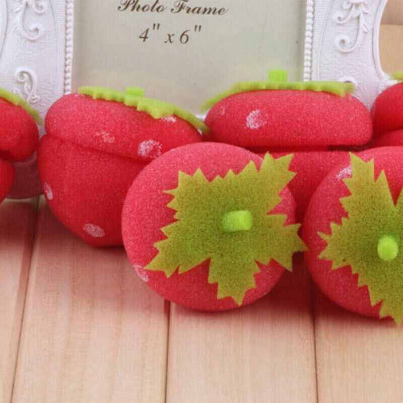 6Pcs Magic Hair Curlers Rollers Curler Soft Sponge Foam Balls Curling Rol.l8