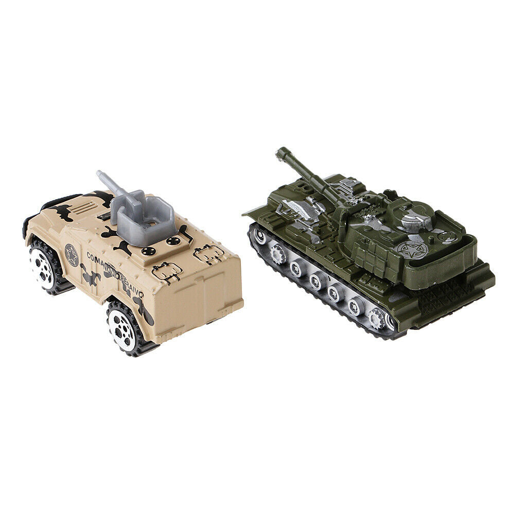 Collectible Home Decor Military Car Tank fire engine for Children Gifts