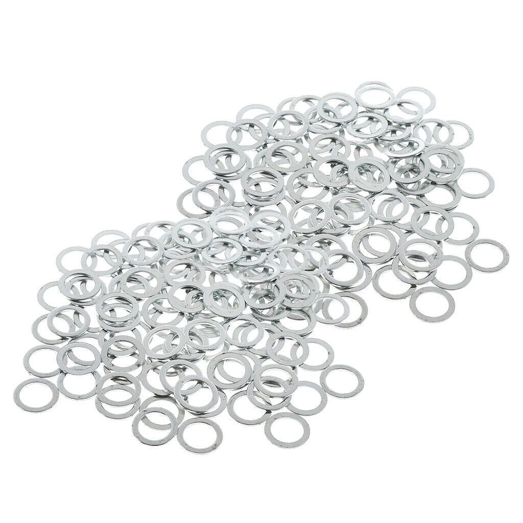 200pcs Skateboad Longboard Truck Axle Washers, Speed Rings, Outdoor