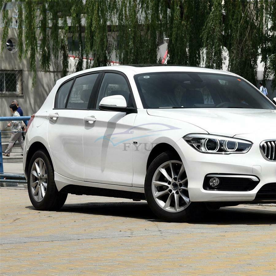 For BMW 3 4 5 Series Car Side Skirt Carbon Fiber Vinyl Applique Decoration