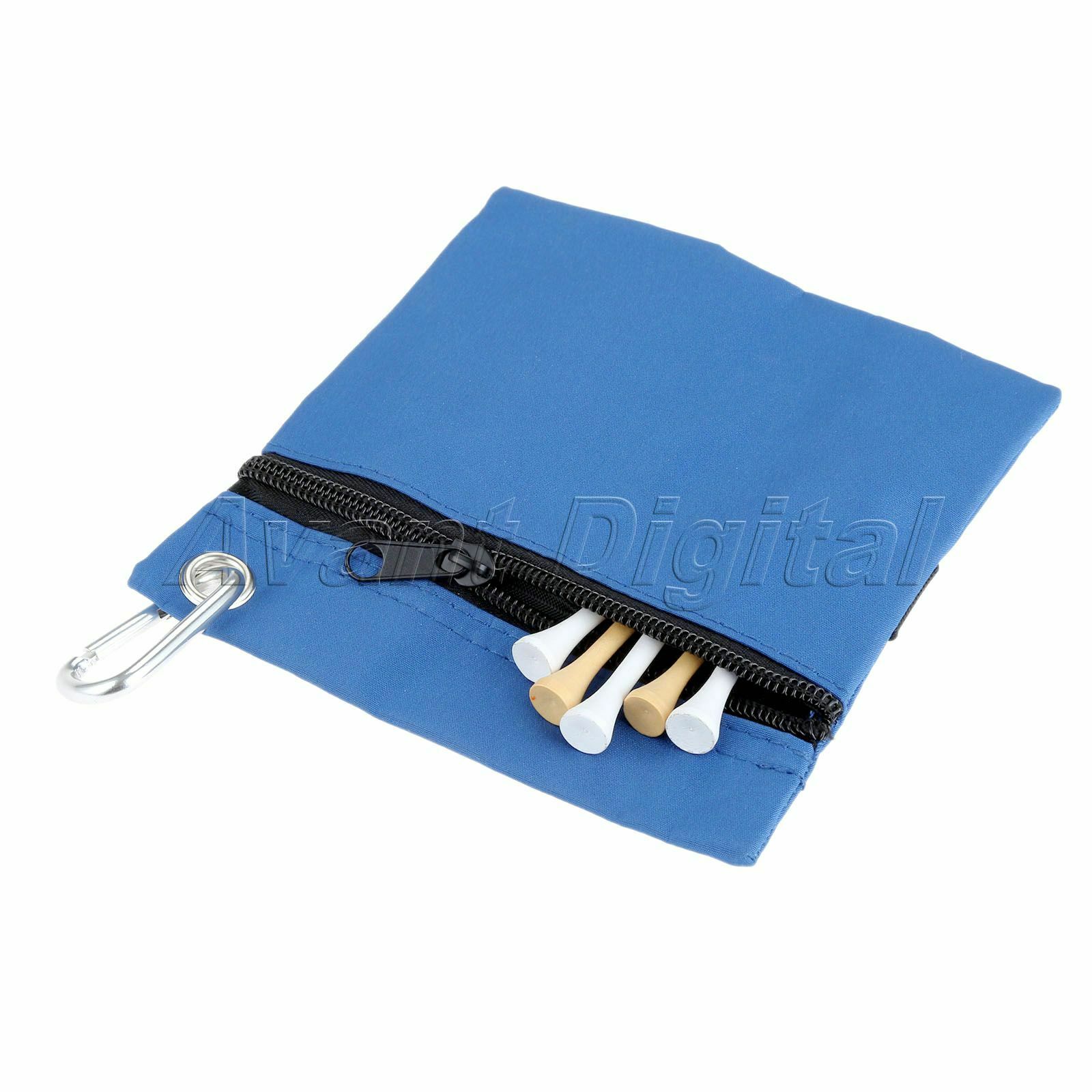 Qualified Nylon Golf Ball Bag Storage Holding Baggage Elastic Golf Tee Holder