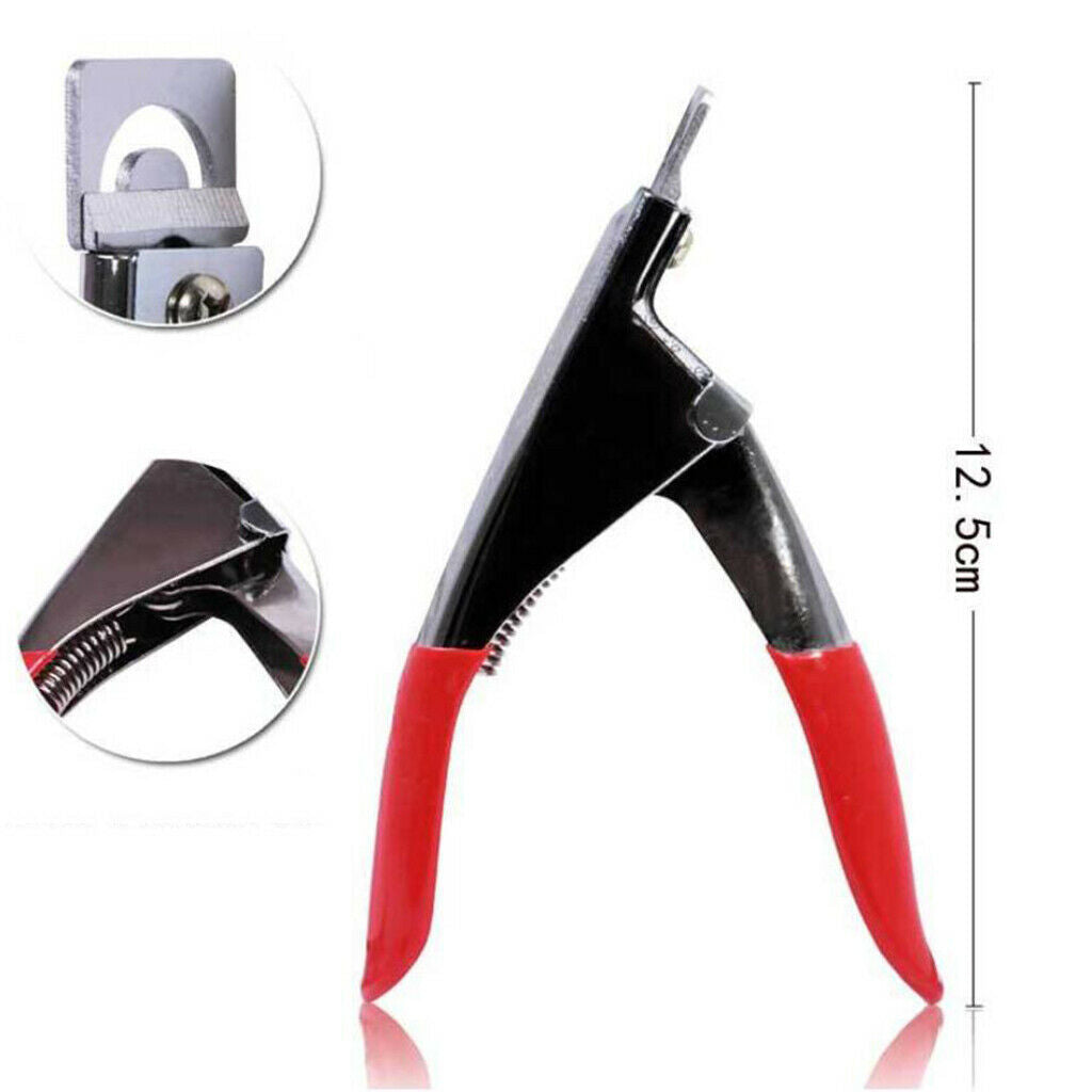 Professional U Type False Nail Art Cutters Trimmers Stainless Steel