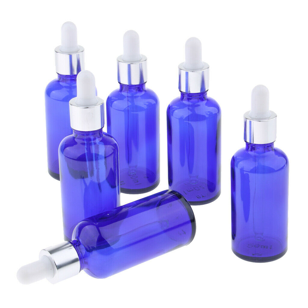 12x 30ml Essential Oil Dropper Bottles Empty with Glass Dropper for Liquid